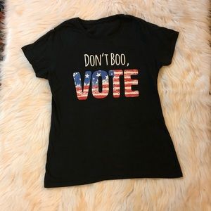 Don’t Boo Vote T-shirt Size Small